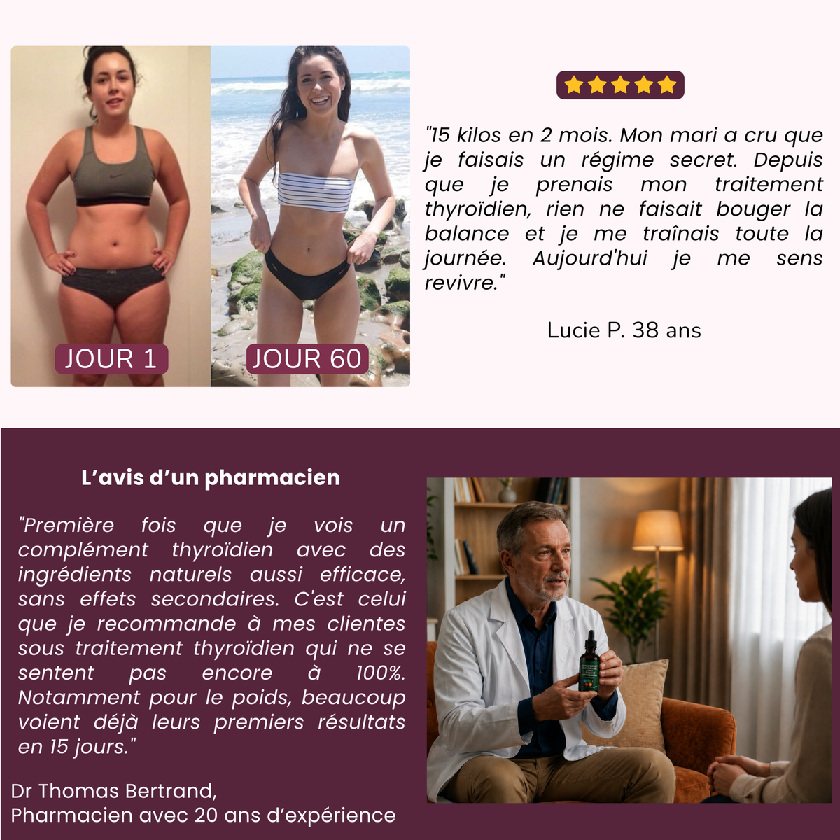 Gouttes Thyroïde - Soutien Métabolisme Thyroïdien